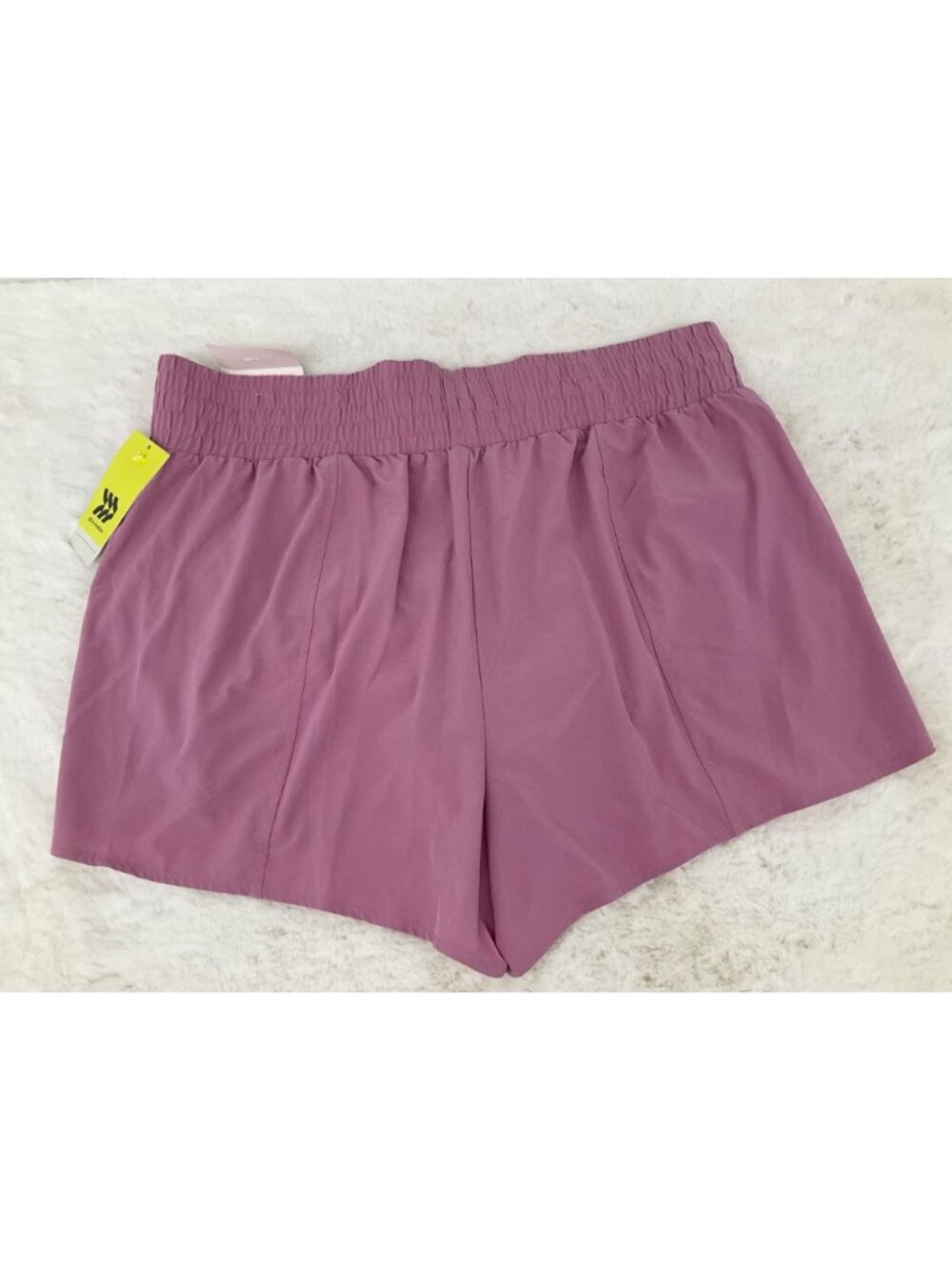 All in Motion size XL Woven High-Rise Shorts 3" Mauve Pink NEW - Picture 6 of 7